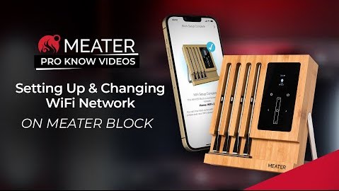 WiFi on MEATER Block video